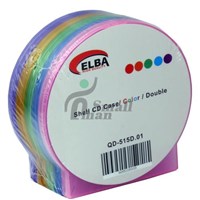 ELBA QD-515.01 2Lİ Renkli 80pc Shell CD Case