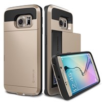 Verus Samsung Galaxy S6 Edge Case Damda Slide Series Kılıf - Renk : Shine Gold