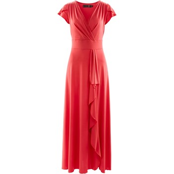 Bpc Selection Volanlı Penye Elbise - Kırmızı 32960575