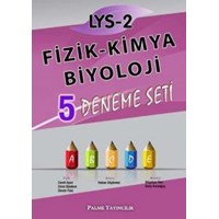 LYS - 2 Fizik Kimya Biyoloji: 5 Deneme Seti (ISBN: 9786053553601)