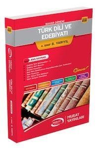 4.Sınıf 8.Yarıyıl Türk Dili ve Edebiyatı (Kod 6181) Murat Yayınları (ISBN: 9789944663847)