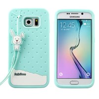 Microsonic Fabitoo Samsung Galaxy S6 Edge Candy Kılıf Turkuaz