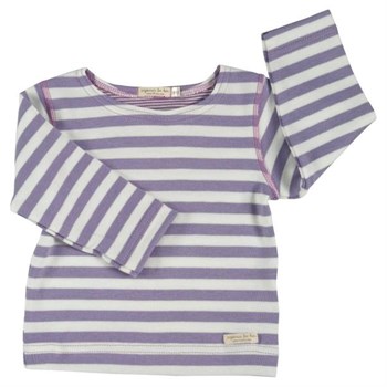 OFK Organik Simply Striped / Çizgili T-Shirt Lavender 16092523