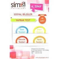 4.Sınıf Sosyal Bilgiler Yaprak Test Simya Dergisi Yayınları (ISBN: 9786051542171)