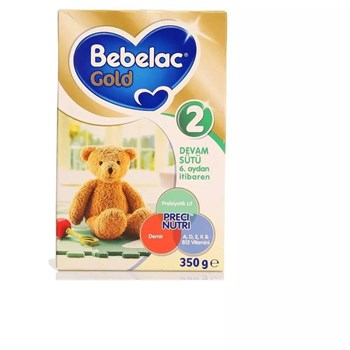 Bebelac Gold 2 6+ Ay 2x350 gr Çoklu Paket Bebek Devam Sütü