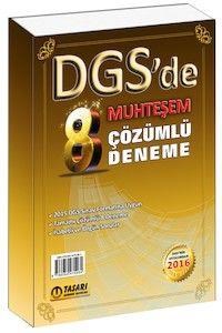 DGS Çözümlü 8 Muhteşem Deneme Tasarı Yayınları 2016 (ISBN: 9786054475964)