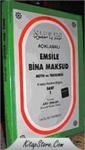Açıklamalı Emsile Bina Maksud (ISBN: 9789759180164)