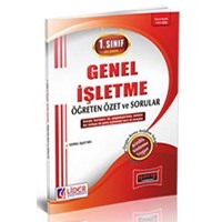 1.Sınıf 1.Yarıyıl Genel İşletme Öğreten Özet ve Sorular Lider Yayınları (ISBN: 9786059145657)