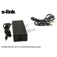 S-link SL-NBA06 120W 19V 6.3A 5.5*2.5 Toshiba Notebook Standart Adaptör