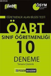 KPSS ÖABT Sınıf Öğretmenliği Tamamı Çözümlü 10 Deneme 2014 (ISBN: 9786053647645)