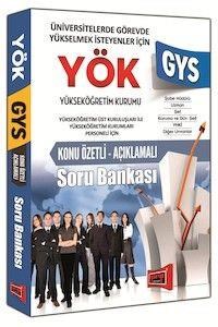 GYS YÖK Konu Özetli Açıklamalı Soru Bankası Yargı Yayınları 2016 (ISBN: 9786051578071)