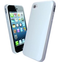 Microsonic Glossy Soft Kılıf Iphone 4s Beyaz