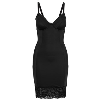 bonprix Vücut şekillendiren iç elbise, B Cup - Siyah 97913795