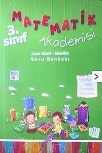 3. Sınıf Matematik Konu Özetli Soru Bankası (Ödev Kitabı Hediyeli) Batı Akademi Yayınları (ISBN: 9786054542406)