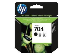 HP 704 Siyah Mürekkep Kartuşu