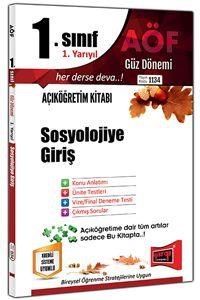 1. Sınıf 1. Yarıyıl Sosyolojiye Giriş Kod:1134 Yargı Yayınları (ISBN: 9786051575834)