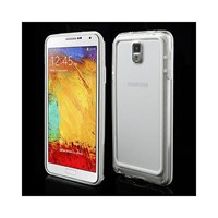 Microsonic Hybrid Transparant Kılıf - Samsung Galaxy Note 3 N9000 Beyaz