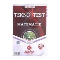 Körfez 10. Sınıf Tekno Test Matematik Yaprak Testler (ISBN: 9786051392929)