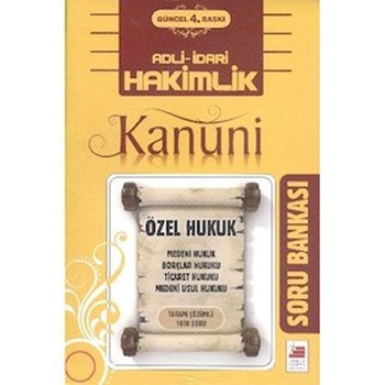 2014 Adli İdari Hakimlik Kanuni Özel Hukuk Soru Bankası İstanbul Kariyer (ISBN: 9786054888207)