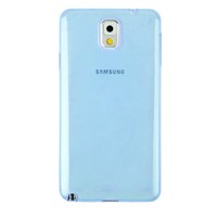 Soft TPU Galaxy Note 3 Neo Ultra Slim Silikon Kılıf Mavi MGSCKMPSWX6