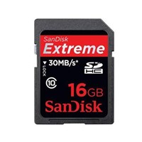 Sandisk 16Gb Extreme Sd 30 Mb/S Hafıza Kartı