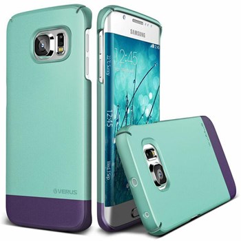 Verus Samsung Galaxy S6 Edge Case 2Link Series Kılıf - Renk : Mint Berry
