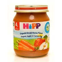 Hipp Organik Elmalı Havuç Püresi 125gr