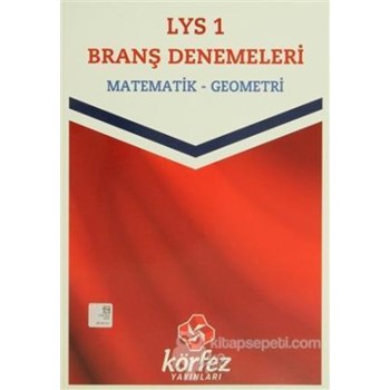 Körfez LYS 1 Branş Denemeleri Matematik - Geometri - Kolektif 3990000017911