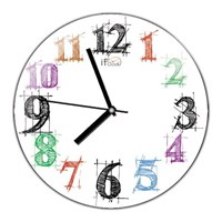 If Clock Modern Tasarım Duvar Saati F86