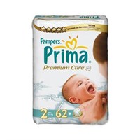 Prima Premium Care 2 Beden Mini İkiz Paket 62 Adet