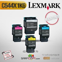 Muadil Lexmark C544dn / C544dw / C544n / C544 / X544dn / X544dtn / X544 / X544dw / X544n A Plus Toneri 6000 Sayfa