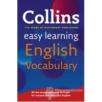 Collins Easy Learning English Vocabulary - Kolektif 3990000001484