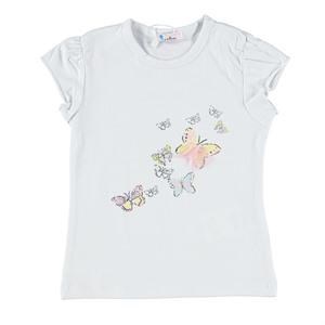 Bubble Butterfly T-shirt Beyaz 18-24 Ay 17677973