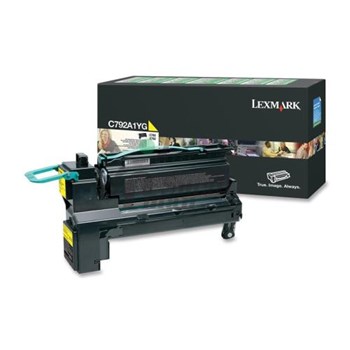 Lexmark C792-X792 De-Dte-Dthe (6k) Sarı Toner