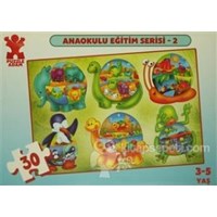 Puzzle Adam Anaokulu Eğitim Serisi - 2 : 30 Parça (3 - 5 Yaş) (ISBN: 8698881833323)