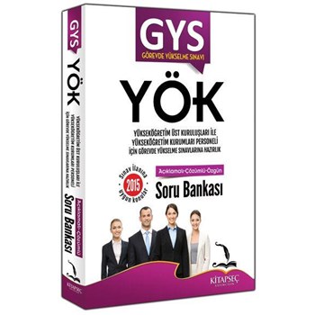 2015 GYS Yükseköğretim Üst Kuruluşları ile Yükseköğretim Kurumları Personeli Açıklamalı Soru Bankası (ISBN: 9786051642130)