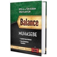 KPSS A Grubu Balance Muhasebe Konu Anlatımlı Yargı Yayınları 2016 (ISBN: 9786051575599)