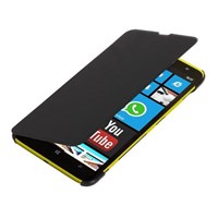 Microsonic Ultra Thin Kapaklı Nokia Lumia 1320 Kılıf Siyah