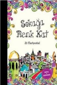 Sokağa Renk Kat - 20 Kartpostal (ISBN: 9786059830355)