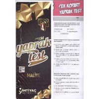 KPSS A Grubu Maliye Çek Kopart Yaprak Test (ISBN: 9786051304267)