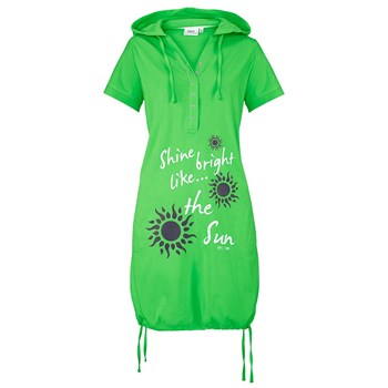 bpc bonprix collection Penye elbise - Yeşil 95721795