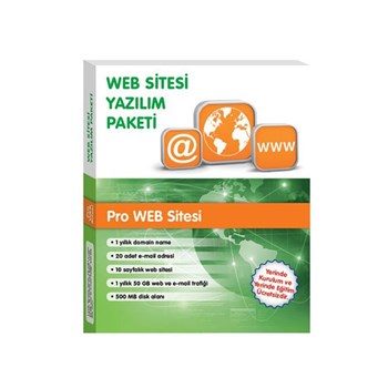 Web Sitesi Yazılım Paketi / Pro Web Sitesi (Yazılım)
