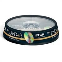 TDK DVD+R 8x 8.5GB Double Layer 10'lu Cakebox S03351