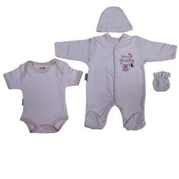 Babyjem 310218 Prematüre 4lü Set Pembe 00 Ay (Prematüre) 28706499