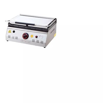 Silver 2000 W 20 Adet Pişirme Kapasiteli Teflon Çıkarılabilir Plakalı Izgara ve Tost Makinesi