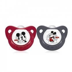 Nuk Silikon Emzik Mickey No:1 (0-6 Ay) 2'li 30155689