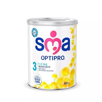 Sma 3 Optipro 1-3 Yaş 4x800 gr Çoklu Paket Bebek Devam Sütü