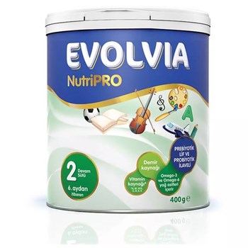 Evolvia 2 6+ Ay 400 gr Devam Sütü