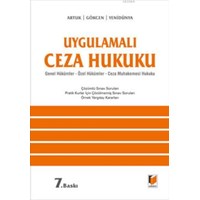 Uygulamalı Ceza Hukuku (ISBN: 9786051464572)