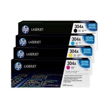 Hp Cc530 Serisi, 304a Serisi Orjinal Toner Set